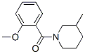 structure of CAS# 560098-24-0, 1-(2-Methoxybenzoyl)-3-Methyl-Piperidine