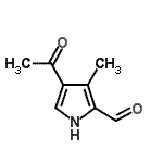 CAS#: 56015-72-6， 4-Acetyl-3-Methyl-1H-Pyrrole-2-Carbaldehyde