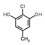 CAS#: 56021-31-9， 2-Chloro-5-Methyl-1,3-Benzenediol