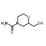CAS#: 561013-24-9， 2-(Hydroxymethyl)-4-Morpholinecarbothioamide