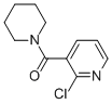 结构式 CAS# 56149-33-8, 2-氯-3-(哌啶-1-基羰基)吡啶