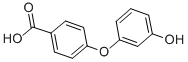 structure of CAS# 56183-35-8, 4-(3-Hydroxyphenoxy)Benzoic Acid;4-(3-HYDROXYPHENOXY)BENZOIC ACID 99+%;4-(M-Hydroxyphenoxy)Benzoic Acid;4-(3-HYDROXYPHENOXY)BENZOIC ACID