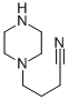 structure of CAS# 5623-94-9, 1-Piperazinebutanenitrile;1-Piperazinebutanenitrile(9CI);1-PIPERAZINEBUTANENITRILE