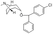 CAS#: 5627-46-3， Clobenztropine