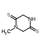 CAS 登录号：562814-58-8， 1-甲基-2,5-哌嗪二硫酮