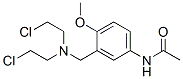 CAS#: 56288-29-0， 3'-[[Bis(2-Chloroethyl)Amino]Methyl]-4'-Methoxyacetanilide