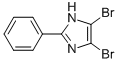 structure of CAS# 56338-00-2, 4,5-Dibromo-2-Phenyl-1H-Imidazole;St5443688