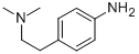 structure of CAS# 5636-52-2, 4-(2-Dimethylamino-Ethyl)-Aniline;4-(2-Aminoethyl)-N,N-Dimethyl-Aniline;[4-(2-Aminoethyl)Phenyl]-Dimethyl-Amine;N-Dimethylamino-Beta-Phenethylamine
