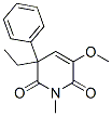 CAS#: 56392-81-5， 3-Ethyl-5-Methoxy-1-Methyl-3-Phenyl-2,6(1H,3H)-Pyridinedione