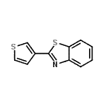 CAS#: 56421-77-3， 2-(3-Thienyl)-1,3-Benzothiazole