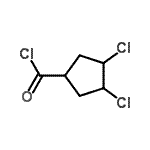 CAS#: 56447-17-7， 3,4-Dichlorocyclopentanecarbonyl Chloride