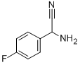 结构式 CAS# 56464-70-1, 2-氨基-2-(4'-氟苯基)乙腈