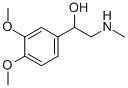 structure of CAS# 5653-66-7, Normacromerine;1-(3,4-Dimethoxyphenyl)Ethanol;Methylamine;Benzenemethanol, 3,4-Dimethoxy-Alpha-((Methylamino)Methyl)-;N-Methyl-3,4-Dimethoxy-Beta-Hydroxy-Beta-Phenethylamine