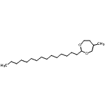 CAS#: 56599-34-9， 5-Methyl-2-Pentadecyl-1,3-Dioxepane