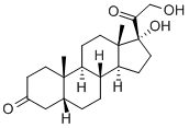 CAS#: 566-42-7， 5-beta-Pregnan-17,21-Diol-3,20-Dione