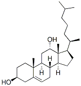 CAS#: 566-46-1， 5-Cholestene-3 beta,12 alpha-Diol