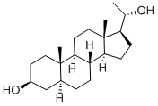 CAS#: 566-56-3， 5-alpha-Pregnane-3-beta,20-alpha-diol