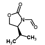 CAS#: 566174-28-5， (4S)-4-Isopropyl-2-Oxo-1,3-Oxazolidine-3-Carbaldehyde