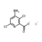 CAS#: 566191-87-5， Potassium 4-Amino-3,6-Dichloro-2-Pyridinecarboxylate
