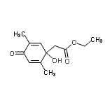 CAS#: 566200-84-8， Ethyl (1-Hydroxy-2,5-Dimethyl-4-Oxo-2,5-Cyclohexadien-1-Yl)Acetate