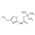 CAS#: 566206-01-7， 2-Methyl-2-Propanyl [4-(Hydroxymethyl)-1,3-Oxazol-2-Yl]Carbamate