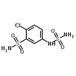 CAS#: 56663-84-4， 2-Chloro-5-(Sulfamoylamino)Benzenesulfonamide