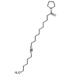 CAS#: 56666-39-8， 1-(1-Pyrrolidinyl)-11-Octadecyn-1-One