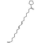 CAS#: 56666-47-8， (8E,10E)-1-(1-Pyrrolidinyl)-8,10-Octadecadien-1-One