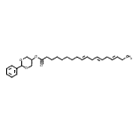 CAS#: 56700-76-6， 2-Phenyl-1,3-Dioxan-5-Yl (9E,12E,15E)-9,12,15-Octadecatrienoate