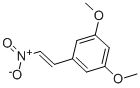 structure of CAS# 56723-84-3, 1,3-Dimethoxy-5-(2-Nitrovinyl)Benzene;1-(3,5-DIMETHOXYPHENYL)-2-NITROETHYLENE;3,5-DIMETHOXY-BETA-NITROSTYRENE, >95%;1-(3,5-DIMETHOXYPHENYL)-2-NITROETHENE