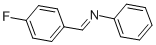 structure of CAS# 5676-81-3, N-(4-Fluorobenzylidene)Aniline;1-(4-Fluorophenyl)-N-Phenyl-Methanimine;(4-Fluorobenzylidene)-Phenyl-Amine;St5410120
