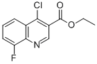 structure of CAS# 56824-90-9, Ethyl 4-Chloro-8-Fluoroquinoline-3-Carboxylate