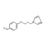 CAS#: 568594-04-7， 4-[3-(1H-Imidazol-1-Yl)Propoxy]Benzaldehyde