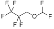 structure of CAS# 56860-81-2, 2,2,3,3,3-Pentafluoropropyl Difluoromethyl Ether;3-(Difluoromethoxy)-1,1,1,2,2-Pentafluoro-Propane;Zinc02560089
