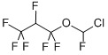 structure of CAS# 56860-86-7, 1,1,2,3,3,3-Hexafluoropropyl Chlorofluoromethyl Ether;1,1,2,3,3,3-HEXAFLUOROPROPYL CHLOROFLUOROMETHYL ETHER;1,1,2,3,3,3-HEXAFLUOROPROPLY CHLOROFLUOROMETHYL ETHER;1,1,2,3,3,3-Hexafluoropropyl Chlorofluoromethyl