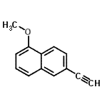 CAS#: 56894-98-5， 6-Ethynyl-1-Methoxynaphthalene