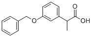 structure of CAS# 56911-49-0, 2-(3-Benzyloxyphenyl)Propionic Acid;2-(3-BENZYLOXYPHENYL)PROPIONIC ACID