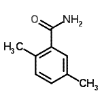 structure of CAS# 5692-34-2, 2,5-Dimethylbenzamide;2,5-Dimethylbenzamide