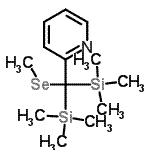 CAS#: 569322-21-0， 2-{(Methylselanyl)[Bis(Trimethylsilyl)]Methyl}Pyridine