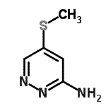 CAS#: 57036-82-5， 5-(Methylsulfanyl)-3-Pyridazinamine