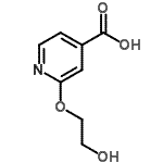 CAS#: 570408-53-6， 2-(2-Hydroxyethoxy)Isonicotinic Acid
