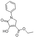 结构式 CAS# 57056-57-2, (3R)-4,5-二氧代-1-(苯基甲基)-3-吡咯烷羧酸乙酯