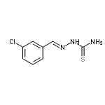 CAS#: 5706-79-6， (2E)-2-(3-Chlorobenzylidene)Hydrazinecarbothioamide