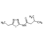 CAS#: 571165-54-3， N-(5-Ethyl-1,3,4-Thiadiazol-2-Yl)-3-Methylbutanamide