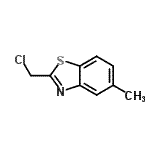 CAS#: 5717-91-9， 2-(Chloromethyl)-5-Methyl-1,3-Benzothiazole