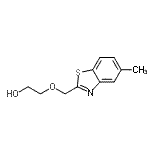 CAS#: 5718-44-5， 2-[(5-Methyl-1,3-Benzothiazol-2-Yl)Methoxy]Ethanol
