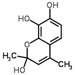 CAS#: 57246-18-1， 2,4-Dimethyl-2H-Chromene-2,7,8-Triol