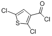 structure of CAS# 57248-14-3, 2,5-Dichlorothiophene-3-Carbonyl Chloride;2,5-DICHLOROTHIOPHENE-3-CARBONYL CHLORIDE;2,5-DICHLOROTHIOPHENE-3-CARBOXYLICHLORIDE