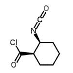 CAS#: 57266-58-7， (1R,2S)-2-Isocyanatocyclohexanecarbonyl Chloride