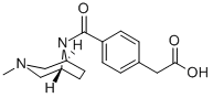 CAS#: 57269-43-9， 8-((alpha-Carboxy)-p-Toluoyl)-3-Methyl-3,8-Diazabicyclo(3.2.1)Octane